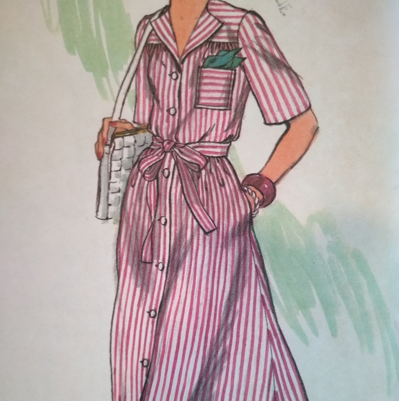 Very Easy Vogue Sewing Pattern 9501 - Size 14.5 Vintage Uncut - Picture 2 of 5